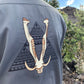 Embroidered Boar Jaw Work Shirt