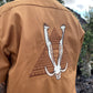 Embroidered Boar Jaw Work Shirt