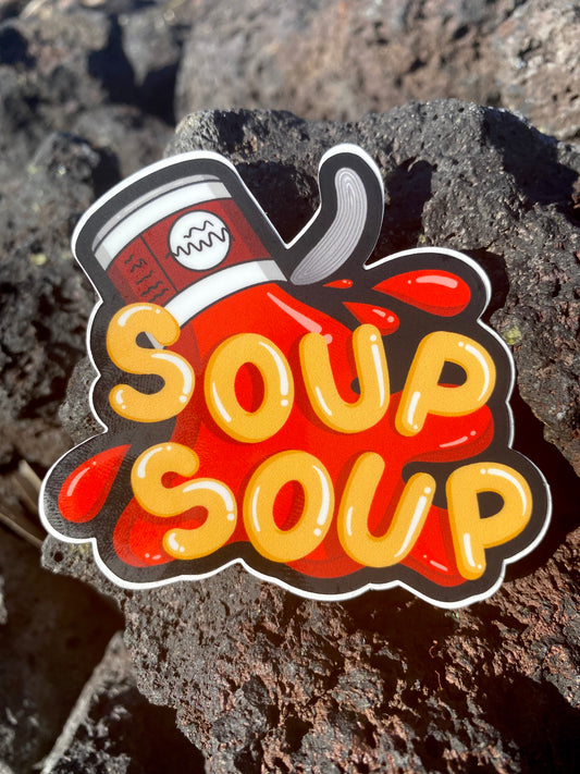 Soup Soup Sticker