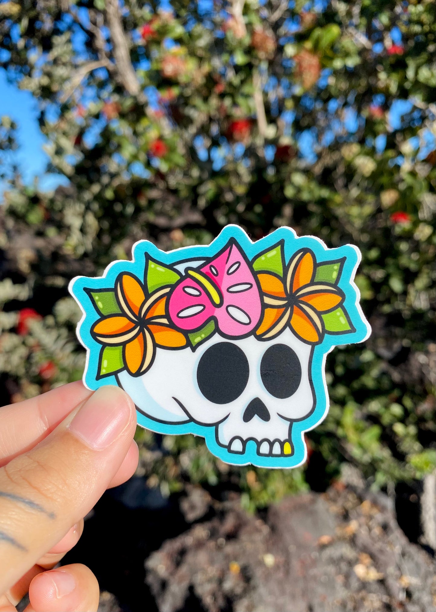 Cute Lil Skull Sticker