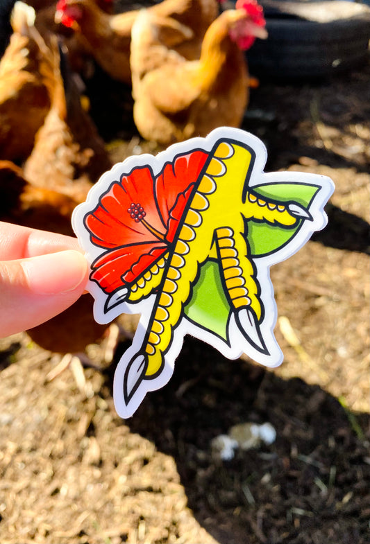 Chicken Foot Sticker