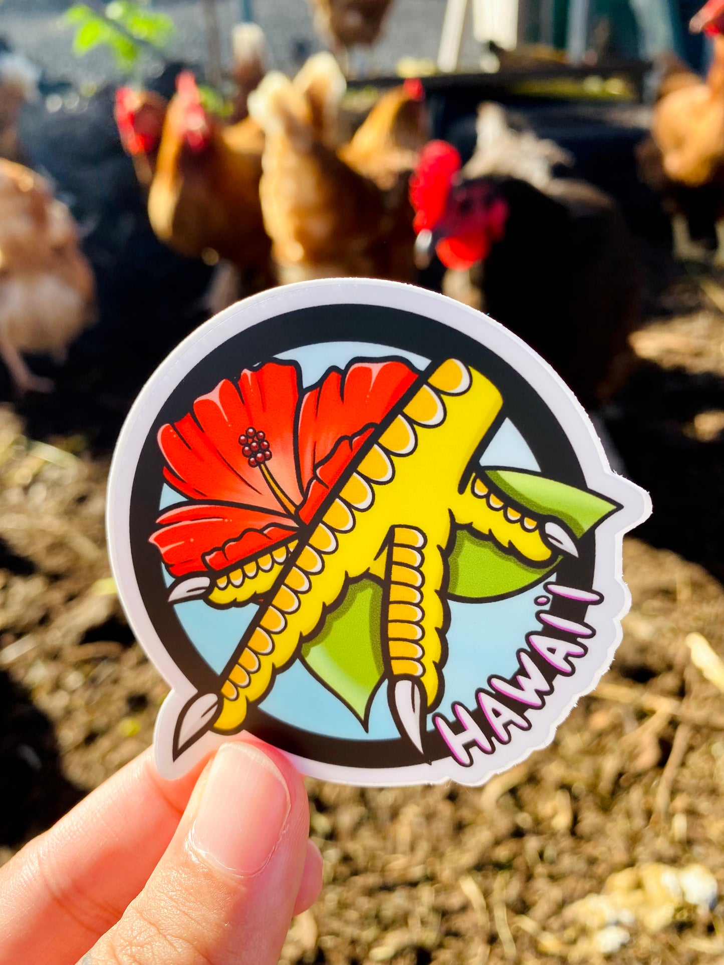 Chicken Foot Sticker