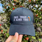 Thick Thighs & Aloha Vibes Trucker Hat