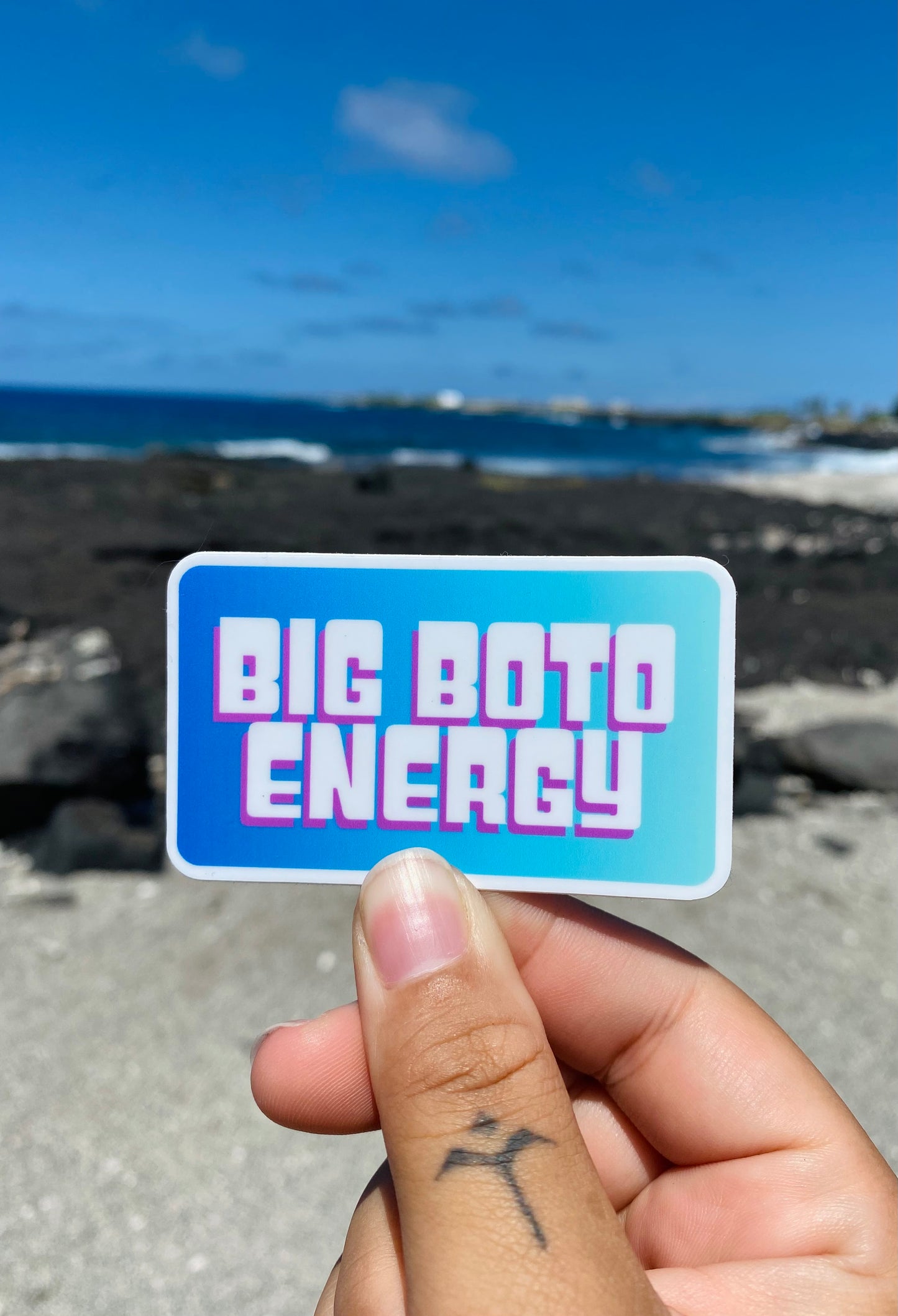 Big Boto Energy Sticker